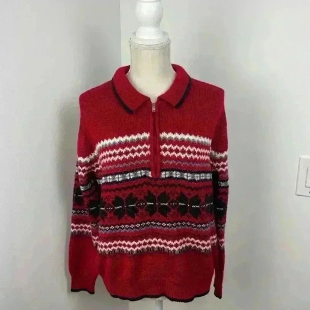 Carolyn Taylor Fair Isle Sweater